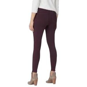 Spanx by Sara Blakely Jean Jegging Womens Size Small Maroon Skinny Shape Wear